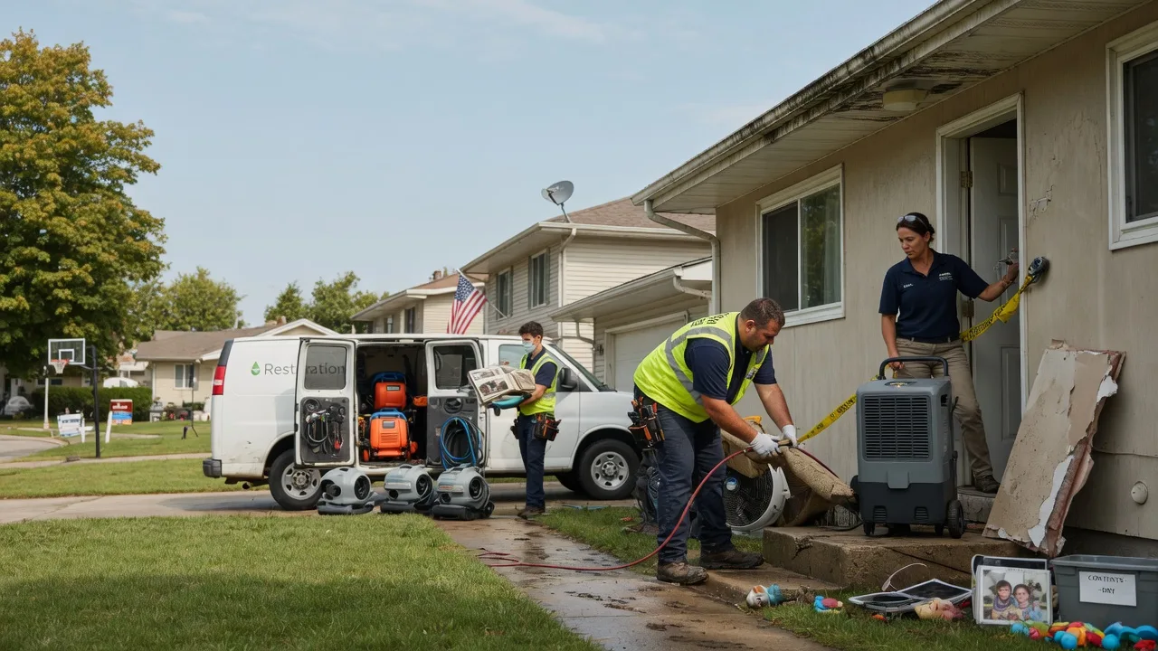 Water Damage Restoration in Midland, VA near me